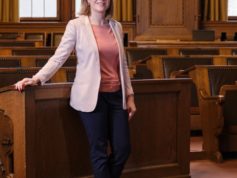 Die neue Grossratspräsidentin